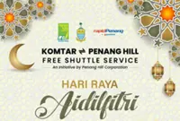 Penang Hill offers free Aidilfitri shuttle service for four days