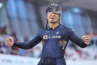 Azizul shocks world No. 1 to win World Cup keirin title in Perth