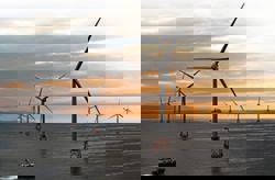 Strong wind in its sails