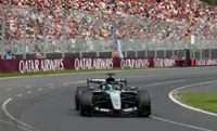 Motor racing-Russell and Mercedes dominate Australian Grand Prix