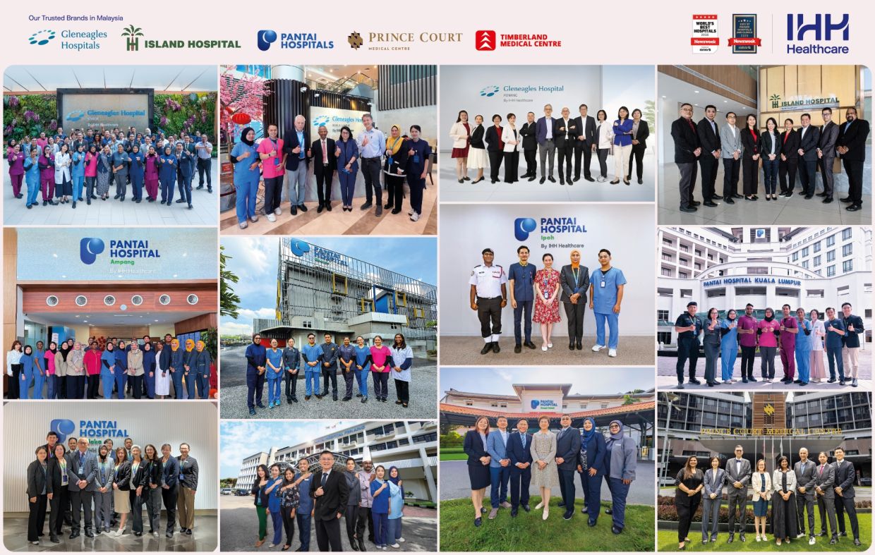 Hospitals under IHH Healthcare Malaysia were recognised in Newsweek’s World’s Best Hospitals 2026 ranking.