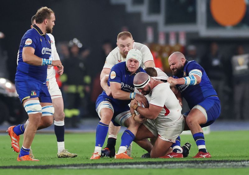 Rugby-Italy prop Ferrari ruled out of Six Nations clash with Wales