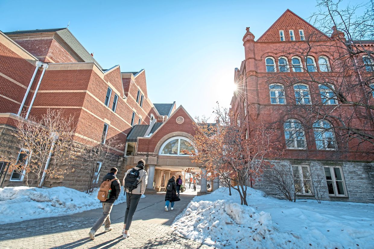 Macalester College in St. Paul, Minnesota, has seen a sharp increase in students registering disabilities over the years. — CAROLINE YANG/The New York Times
