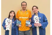 Young pair Bing Kun-Noraqilah miss Singapore crown