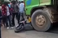 62-year-old Singaporean dies in Batam after being run over by a truck