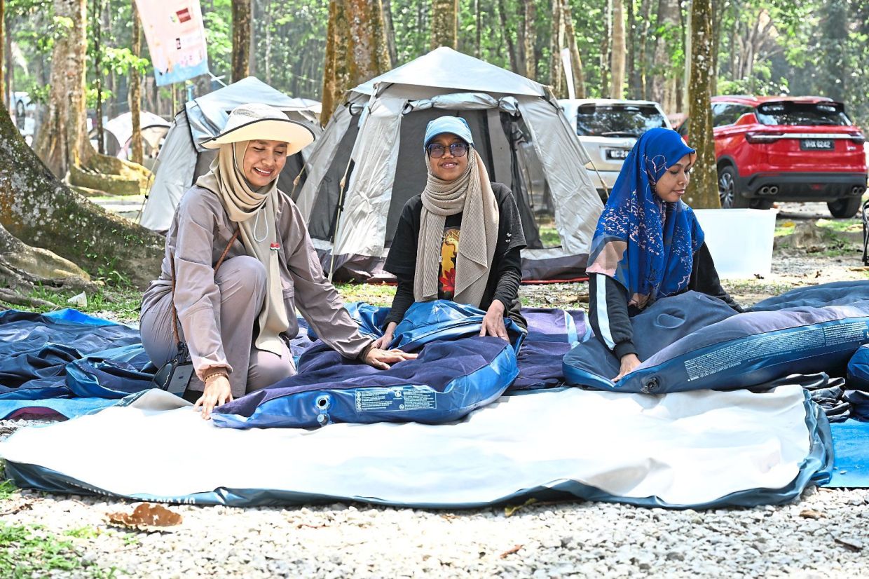Pajelintrip’s Womencamp allows women to immerse themselves in nature with peace of mind. — FAZLEEN NAZRI