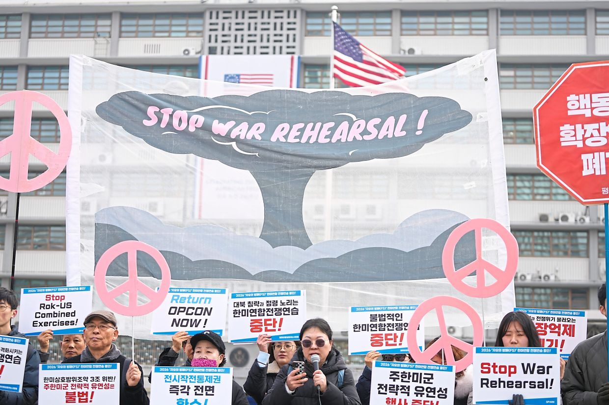 Allies begin military drills - The Star Malaysia