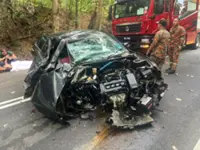 60-year-old man killed in pickup–car crash on Jalan Yong Peng–Kluang