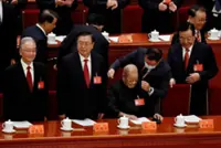 China's leaders mourn the death of 109-year-old Communist Party elder