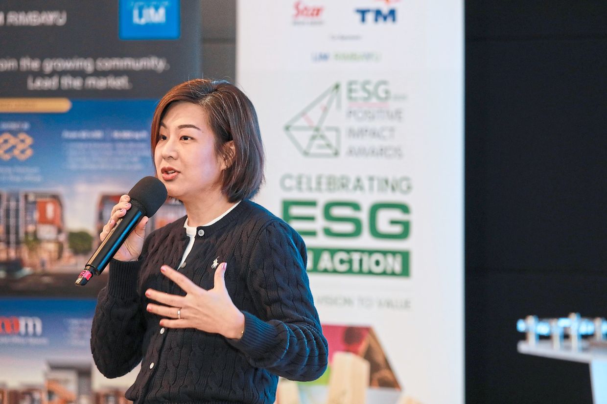 Volvo deputy managing director Amanda Ng