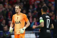 Soccer-Tottenham sub goalkeeper Kinsky in 17th minute after Atletico score three