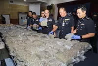 International drug trafficking syndicate smashed with the arrest of four, RM9.35mil worth of cannabis seized