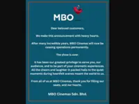 'The show is over': MBO Cinemas ceases operations permanently