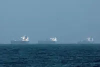 Three vessels from Thailand, Japan and Marshall Islands hit by projectiles in Strait of Hormuz