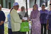 Food essentials distributed to underprivileged families in Brunei
