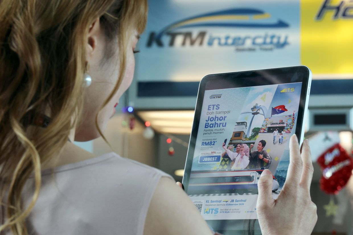 Many decide to travel by train to beat the festive rush