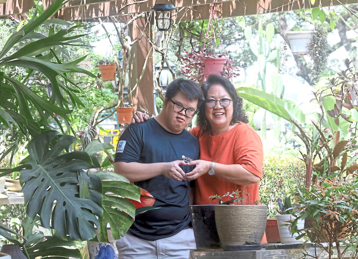 How (right) is proud of Lim and delighted to see her son growing more independent.
