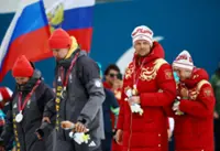 Paralympics-IPC looking into German skiers' protest at medal ceremony