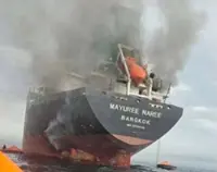 Shares skid, oil surges again as Iran attacks Gulf shipping