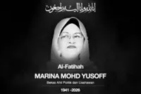 Mother of actress Ida Nerina, Marina Md Yusoff passes away