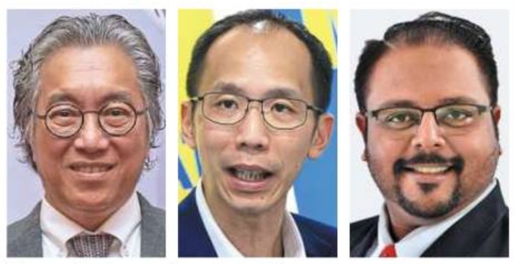 Travel alert: (From left) Koh, Wong and Sri Ganesh say many travellers are changing their travel plans amid the ongoing conflict.