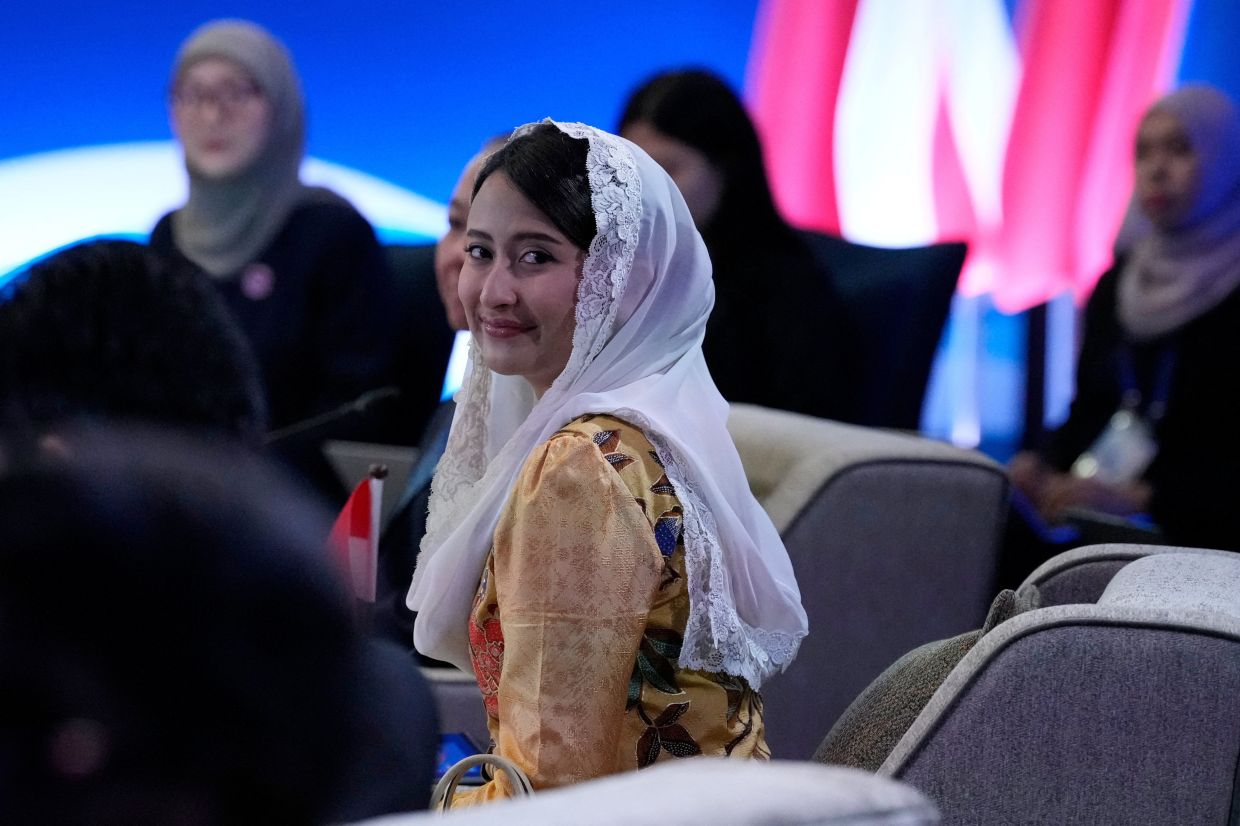 Indonesia Vice Minister of Trade, Dyah Roro Esti Widya Putri smiles during the 32nd ASEAN Economic Ministers' Retreat and related meetings and events in Manila, Philippines, on Friday, March 13, 2026. -- Aaron Favila/POOL via REUTERS