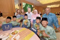 Underserved kids looking forward to Raya