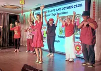 Laughing their way to well-being