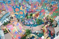 Textile and tropical themes to the fore