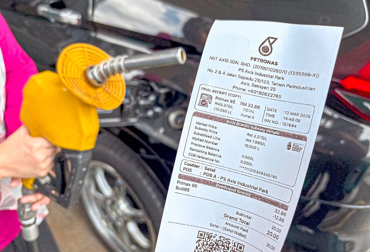 As global oil prices climbed over US$100 a barrel, Malaysian motorists expressed shock at just how much they were saving under the Budi95 fuel subsidy.