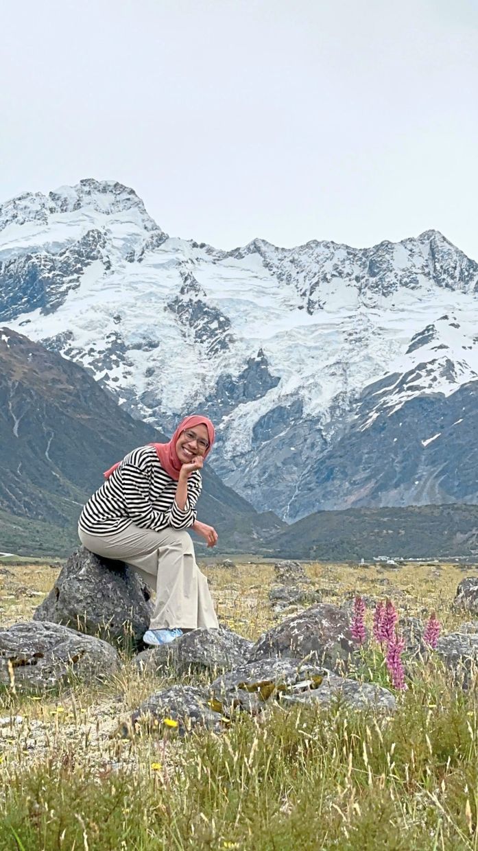 Dr Wan Nur Sabrina tried her first campervan holiday in New Zealand last year. — DR WAN NUR SABRINA WAN MANSHOL