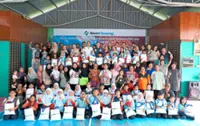 Kuala Baram pupils get school essentials