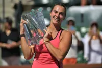 Tennis-Sabalenka ends Indian Wells hoodoo with epic three-set victory over Rybakina