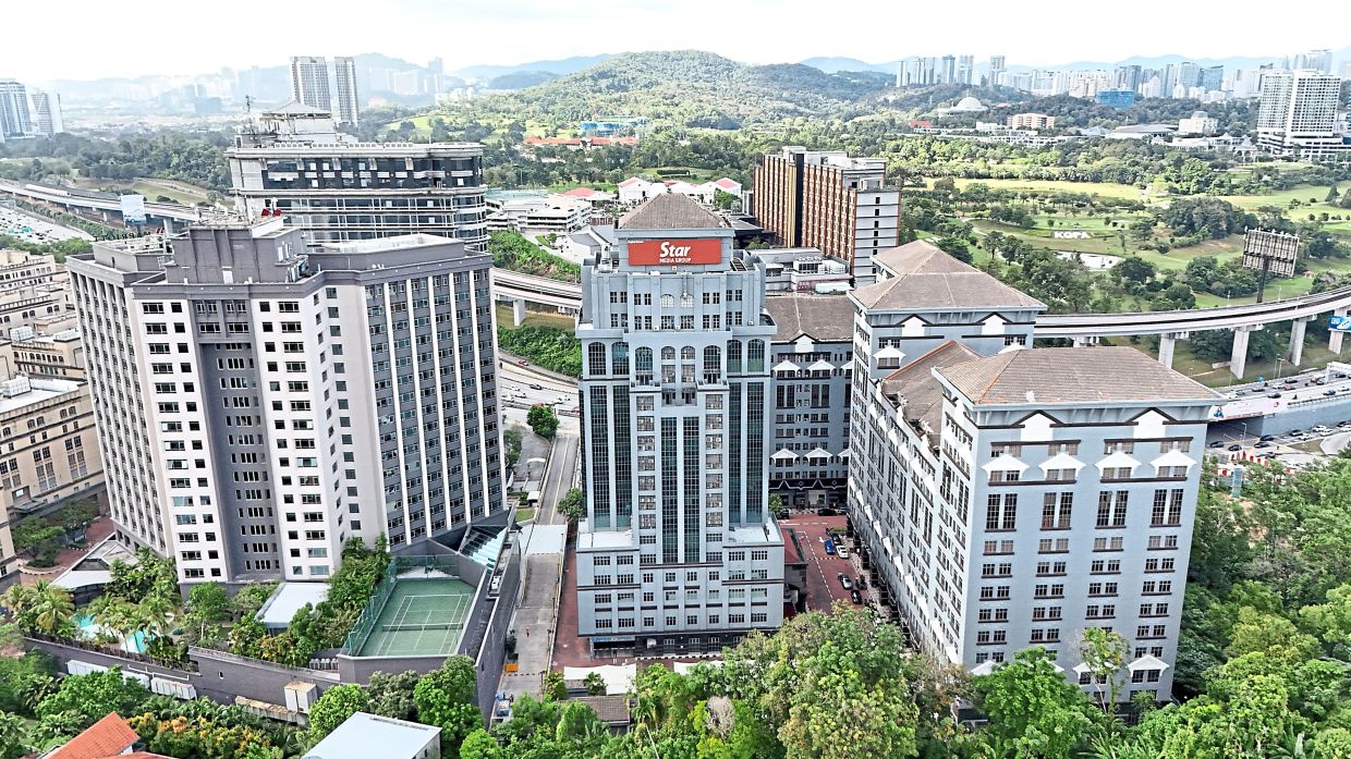 The new office at Menara Star now. — GLENN GUAN/The Star