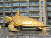 You can find these unique sculptures along Belgium’s coastline