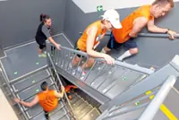 Going up, up, up for health: Why stair climbers love their exercise