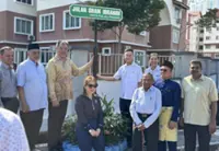 Penang's Jalan Tanjung Tokong Lama now known as Jalan Shaik Ibrahim