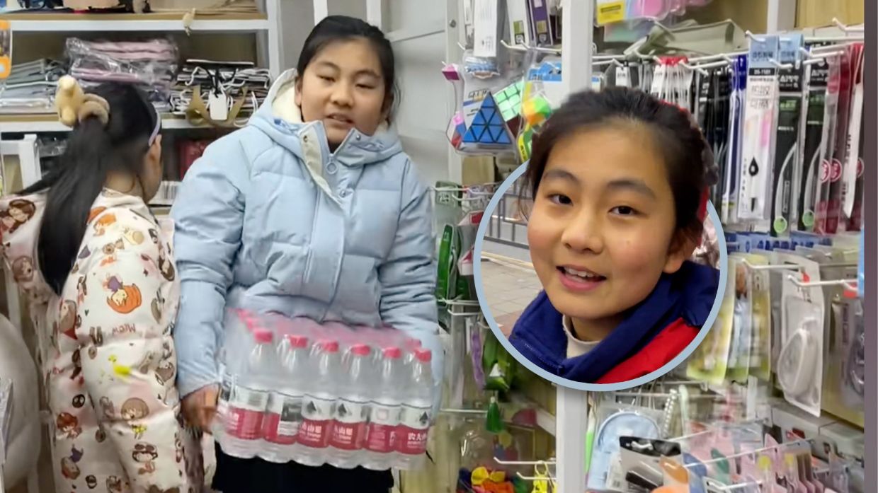 Ein zwölfjähriges chinesisches Mädchen kauft mit Lai-See-Geld einen Laden ...