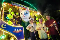 The cat in songket: Iconic Kuching statue decked out for Raya to reflect harmony