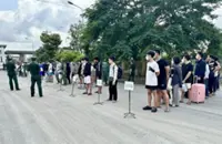 Dong Nai border gate receives 344 Vietnamese returnees from Cambodia
