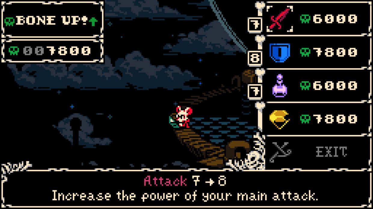 Mina the Hollwer gives players the freedom to tackle the dungeons in any order they wish, though a golden path is detailed through character conversations and newspapers. — Yacht Club Games