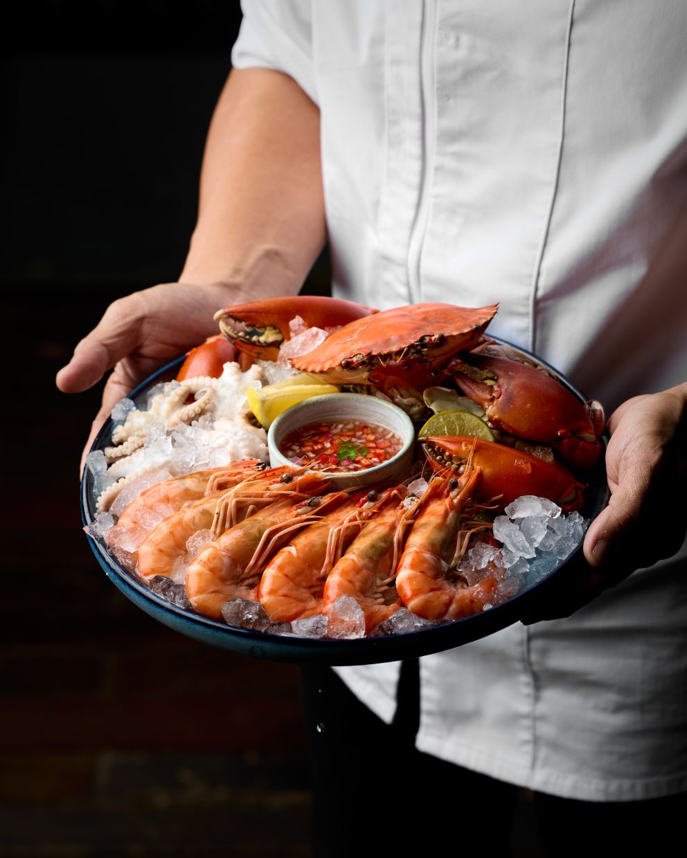 Guests can enjoy a diverse selection of fresh seafood at Pietro in Ormond Sandakan.