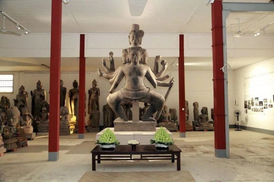 Cambodia unveils ancient Shiva statue restored from 10,000 pieces