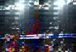 Soccer-Barcelona hit seven past Newcastle to roar into Champions League quarters