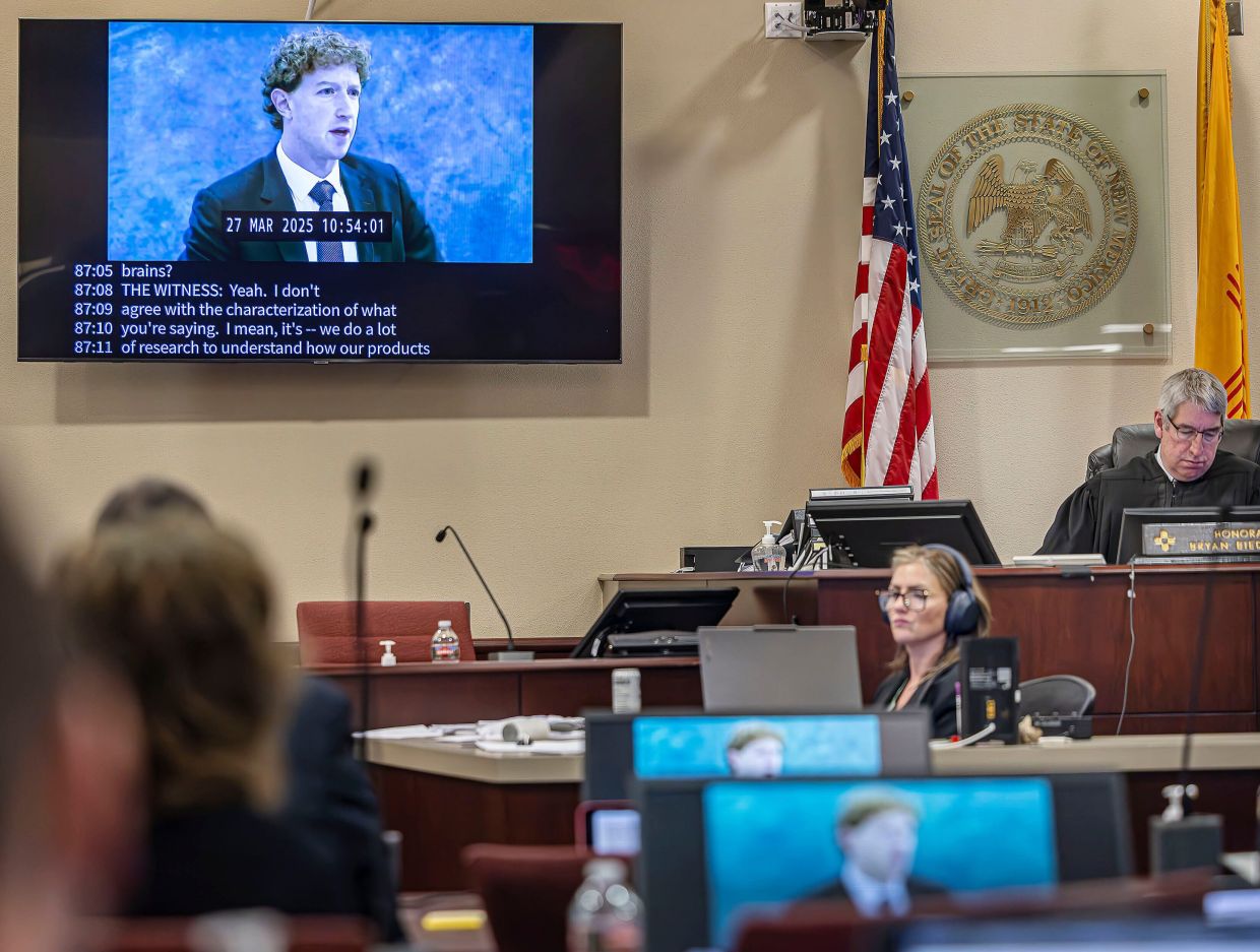 Jurors wade through evidence in Meta trial about social media risks to children