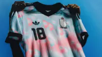 New Belgium World Cup away shirt pays tribute to surrealist Rene Magritte