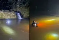 Two teens feared drowned after going missing at waterfall near Bintulu