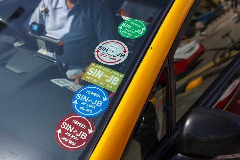 Chamkour Singh is the last yellow-top cabby who still holds a cross-border taxi licence. - Photo: ST