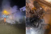 Explosive morning: Blaze at fireworks stall sends sparks flying into Nibong Tebal eatery