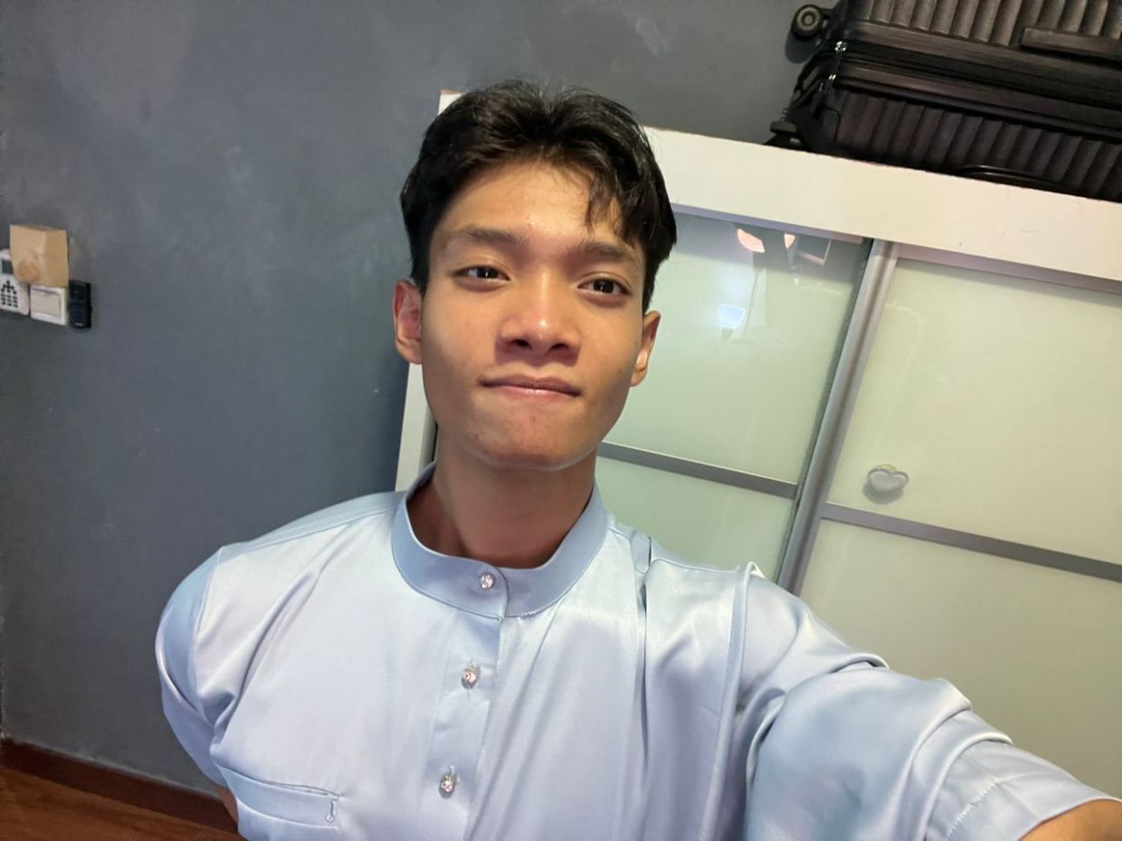 Most of the money Imran Mikhail receives every Hari Raya Aidilfitri is from his parents. Photo: Imran Mikhail Mohd Nur Azharin